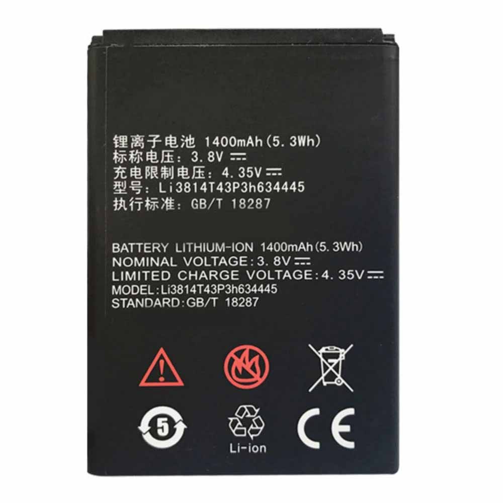 Batería para S2003/2/zte-Li3814T43P3h634445